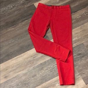 Red Banara Republic Sloan Pants (sz 2)